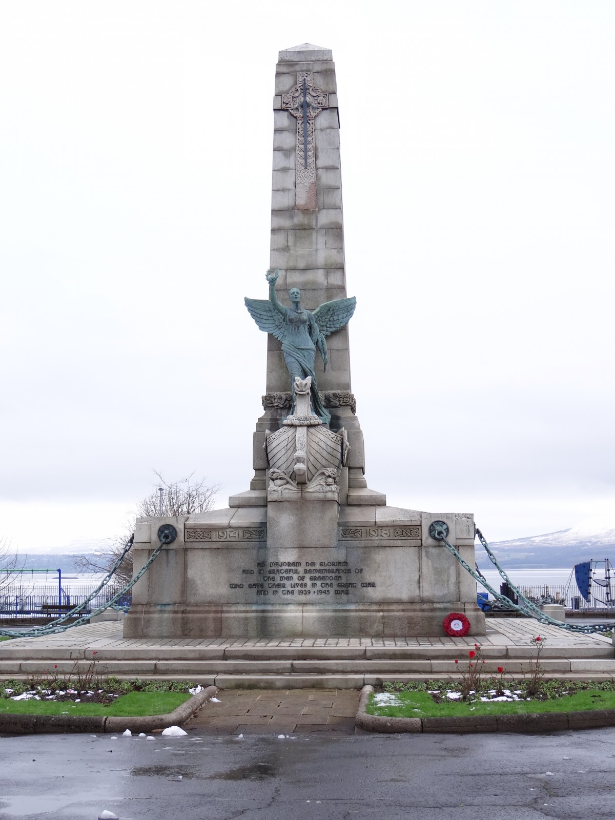 War Memorial, Well Park, Greenock