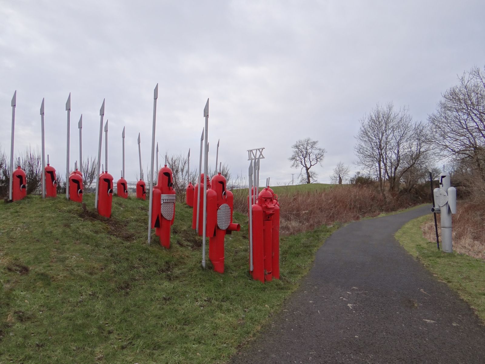 Sustran Cycle track – Roman Soldiers