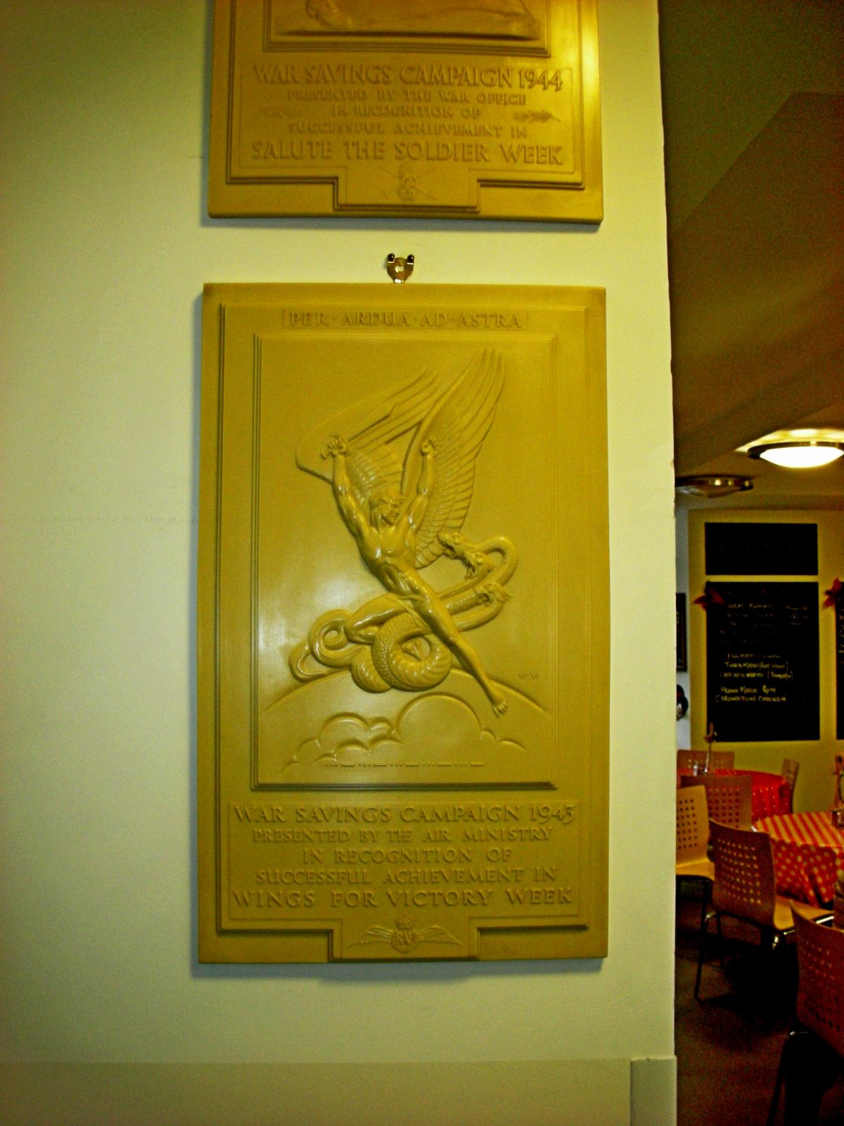 War Savings Plaques