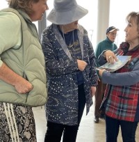 Helping visitors 1
